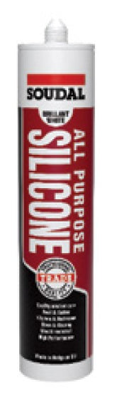 Soudal all purpose silicone 300mL BLACK